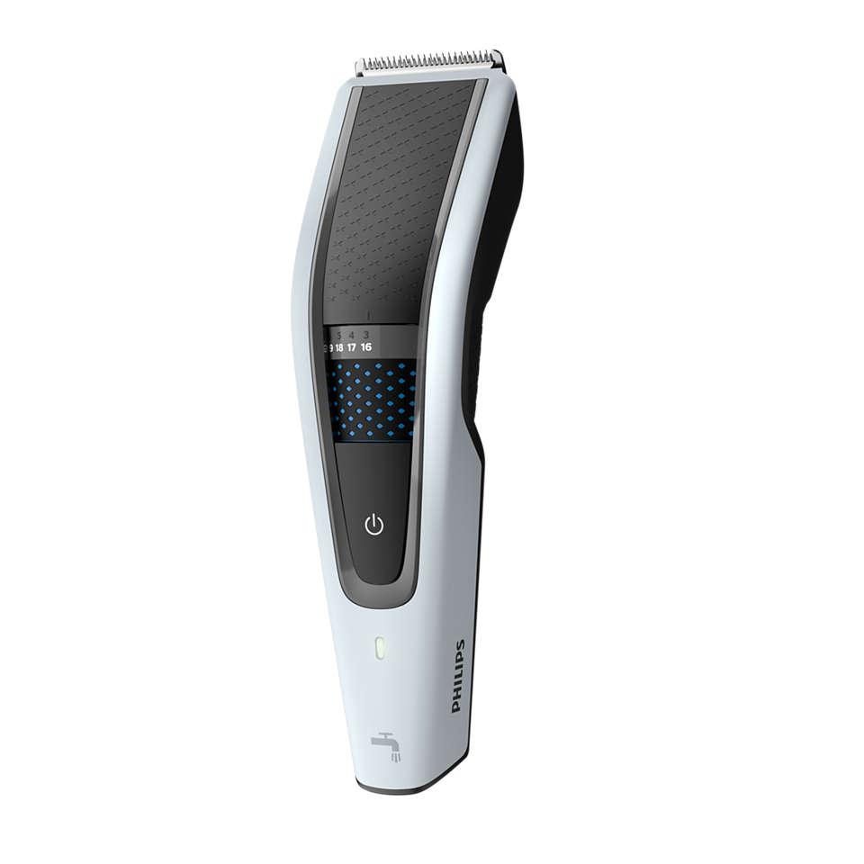Philips | Hair clipper | HC5610/15 Series 5000 | Cordless or corded | Number of length steps 28 | Black/Grey - Image 4