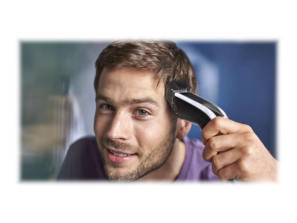 Philips | Hair clipper | HC5610/15 Series 5000 | Cordless or corded | Number of length steps 28 | Black/Grey - Image 7