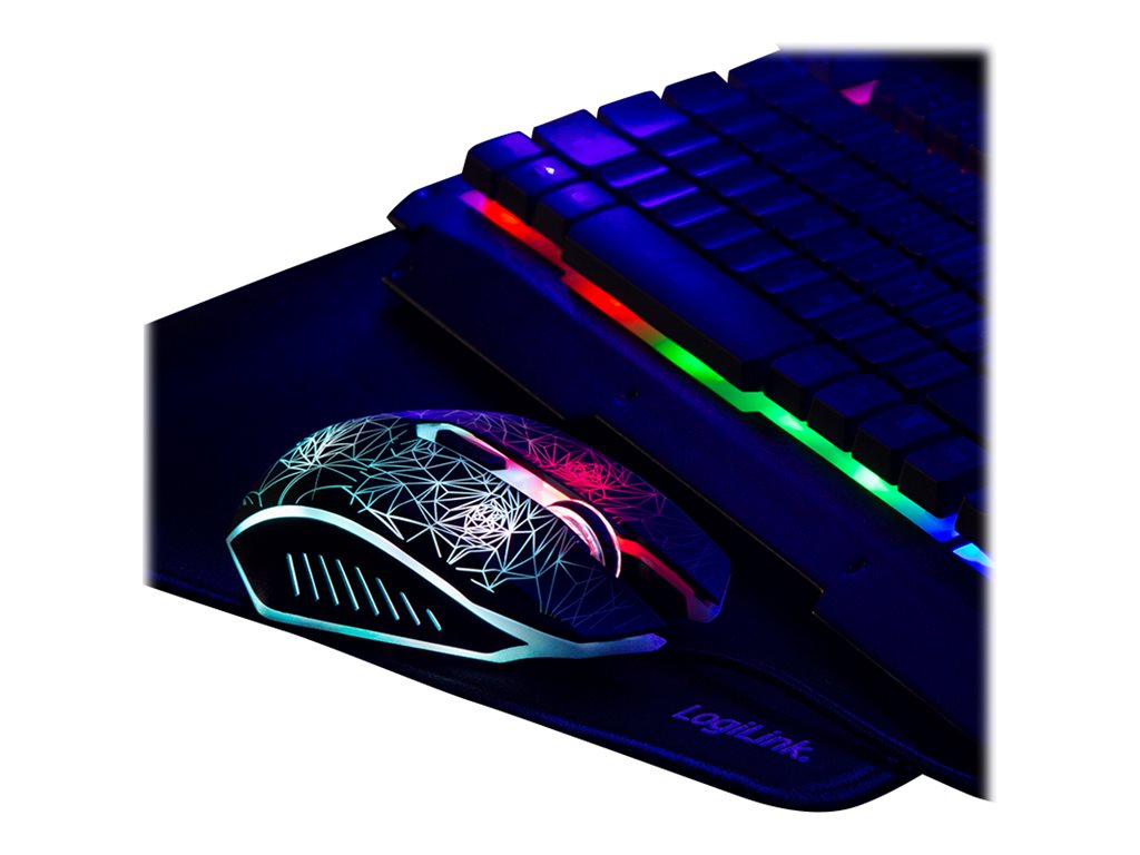 Logilink | Gaming-Set, keyboard, mouse and mouspad | ID0185 | Keyboard, Mouse and Pad Set | Wired | Mouse included | DE | Numeric keypad - Image 14