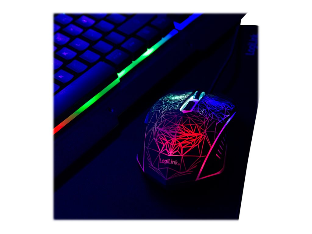 Logilink | Gaming-Set, keyboard, mouse and mouspad | ID0185 | Keyboard, Mouse and Pad Set | Wired | Mouse included | DE | Numeric keypad - Image 21