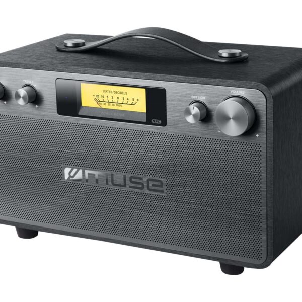 Muse M-670 BT Speaker, Wired, Bluetooth, Black | Muse | M-670 BT | 2 x 20W W | Bluetooth | Black | NFC features | Wireless connection