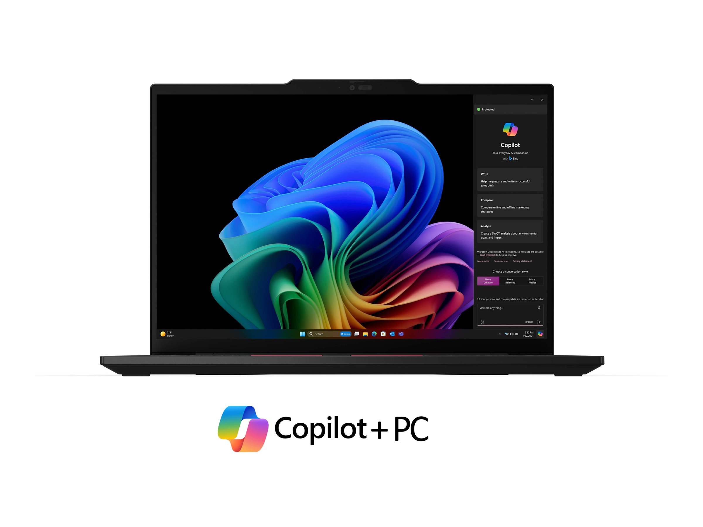 Lenovo ThinkPad T14s | Black | 14 " | IPS | WUXGA | 1920 x 1200 pixels | Anti-glare | Snapdragon X Elite | X1E-78-100 | 32 GB | Soldered LPDDR5x | Solid-state drive capacity 1000 GB | Qualcomm Adreno GPU | Windows 11 Pro | 802.11be | Bluetooth version 5.3 | Keyboard language English | Keyboard backlit | Warranty 36 month(s) | Battery warranty 12 month(s) - Image 36