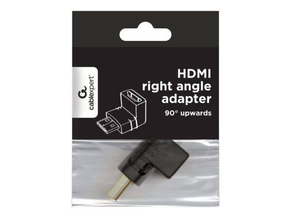 Cablexpert HDMI right angle adapter, 90° downwards | Cablexpert - Image 6
