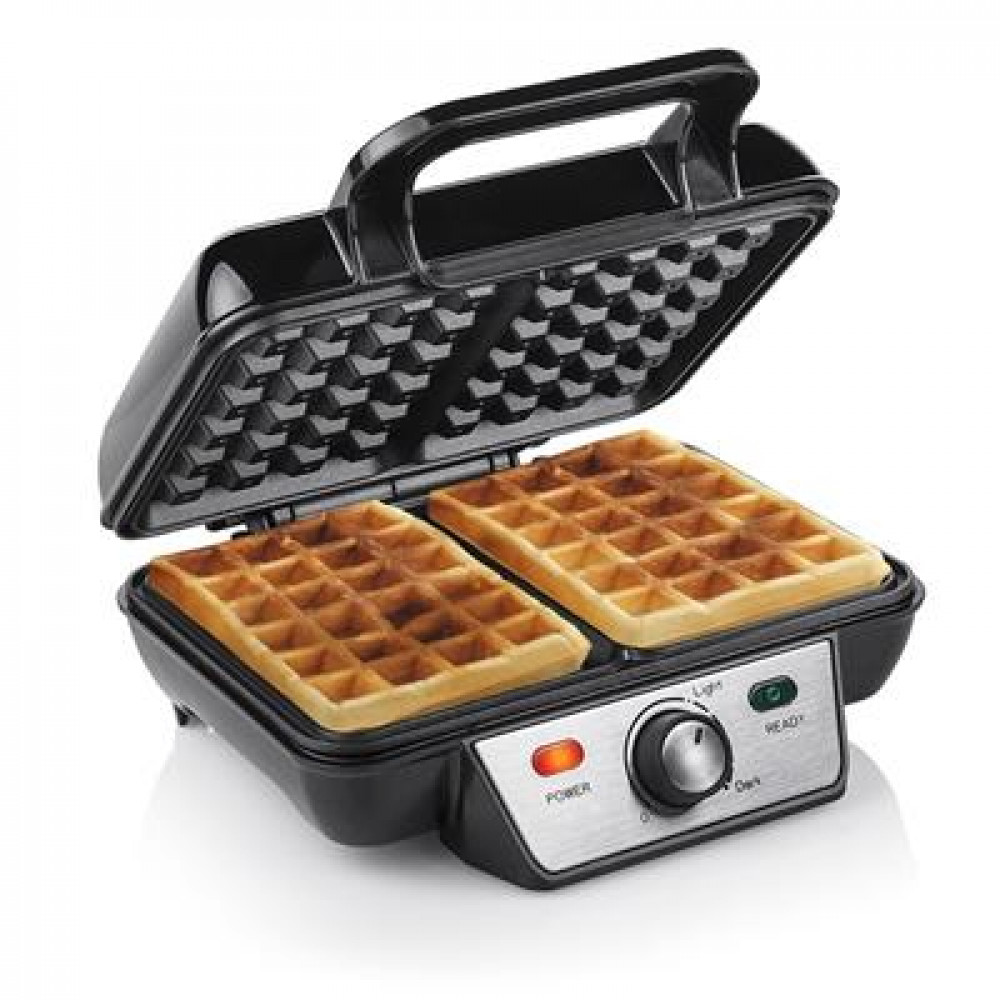Tristar | Waffle maker | WF-2195 | 1000 W | Number of pastry 2 | Belgium | Black - Image 4