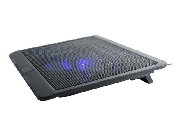 Gembird | Fits up to size 15 " | NBS-1F15-04 | Cooling Stand | Black - Image 2