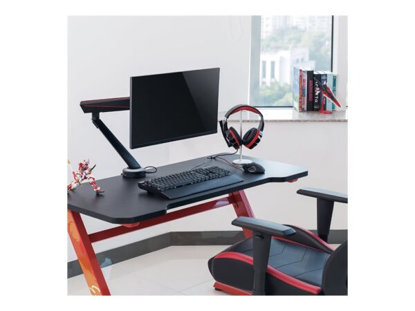 Logilink | Desk Mount | Tilt, swivel, level adjustment, rotate | 17-32 " | Maximum weight (capacity) 8 kg | Black/Red - Image 17