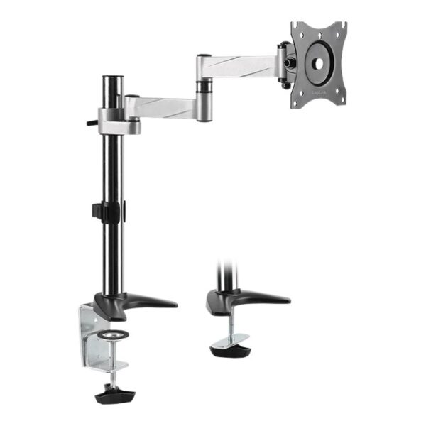 Logilink | Desk Mount | Tilt, swivel, level adjustment | 13-27 " | Maximum weight (capacity) 8 kg