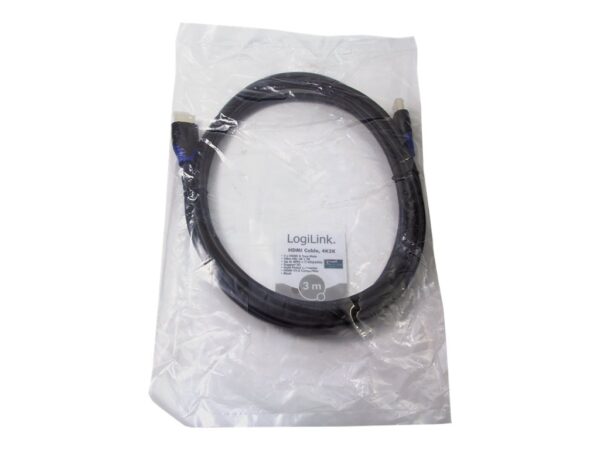 Logilink | Cable HDMI High Speed with Ethernet | CH0063 | HDMI Type A Male | HDMI Type A Male | HDMI to HDMI | 3 m - Image 7
