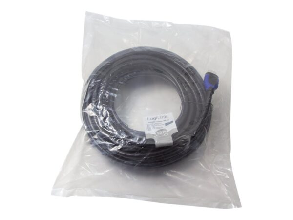 Logilink | Cable HDMI High Speed with Ethernet | Black | HDMI Type A Male | HDMI Type A Male | HDMI to HDMI | 15 m - Image 7