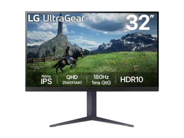 LG 32GS85Q-B | 32 " | IPS | QHD | 16:9 | 180 Hz | 1 ms | 2560 x 1440 pixels | 350 cd/m² | HDMI ports quantity 2 - Image 2