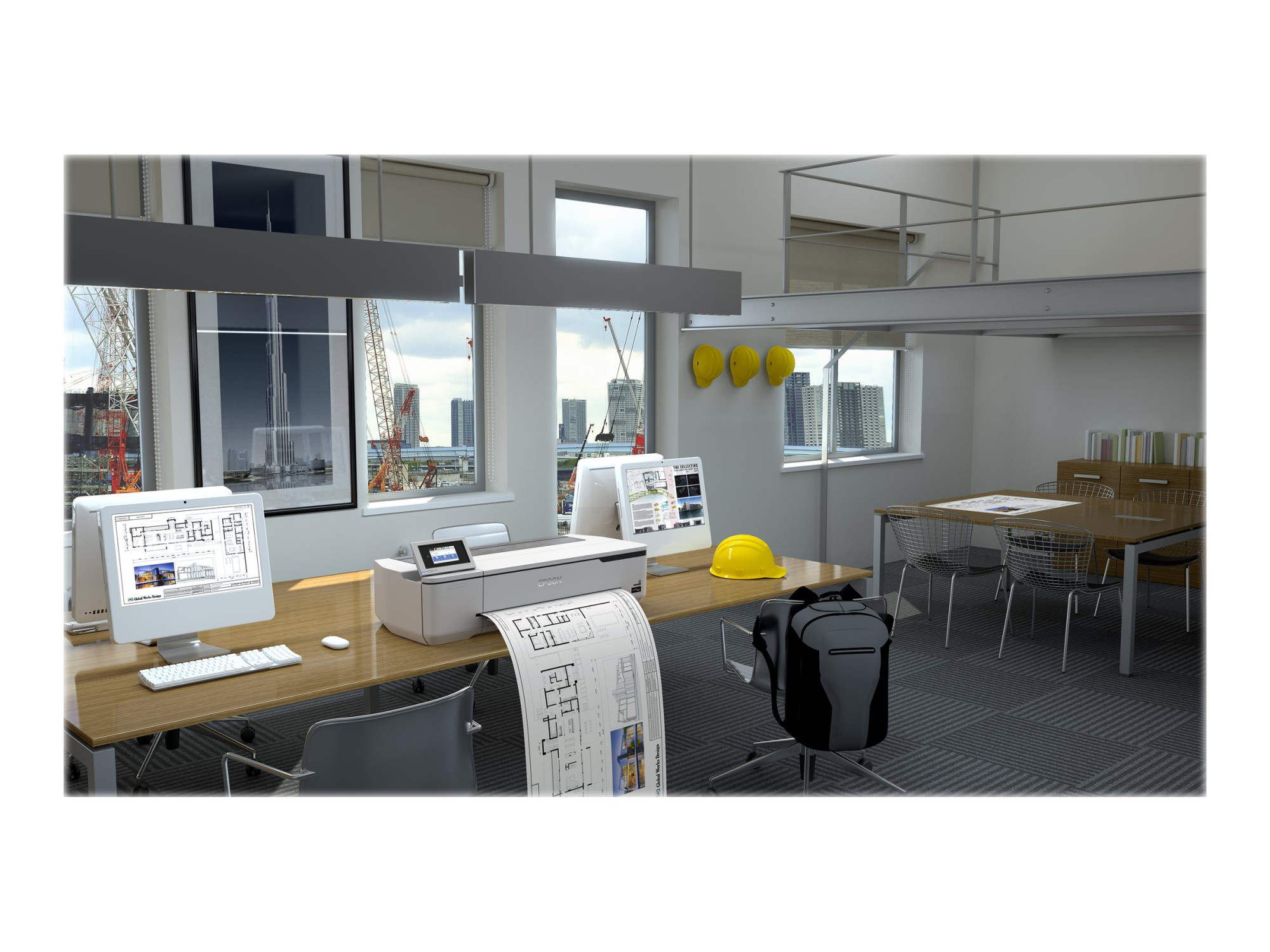 Epson Wireless Printer | SureColor SC-T2100 | Inkjet | Colour | Inkjet Multifunctional Printer | A1 | Wi-Fi | White - Image 9