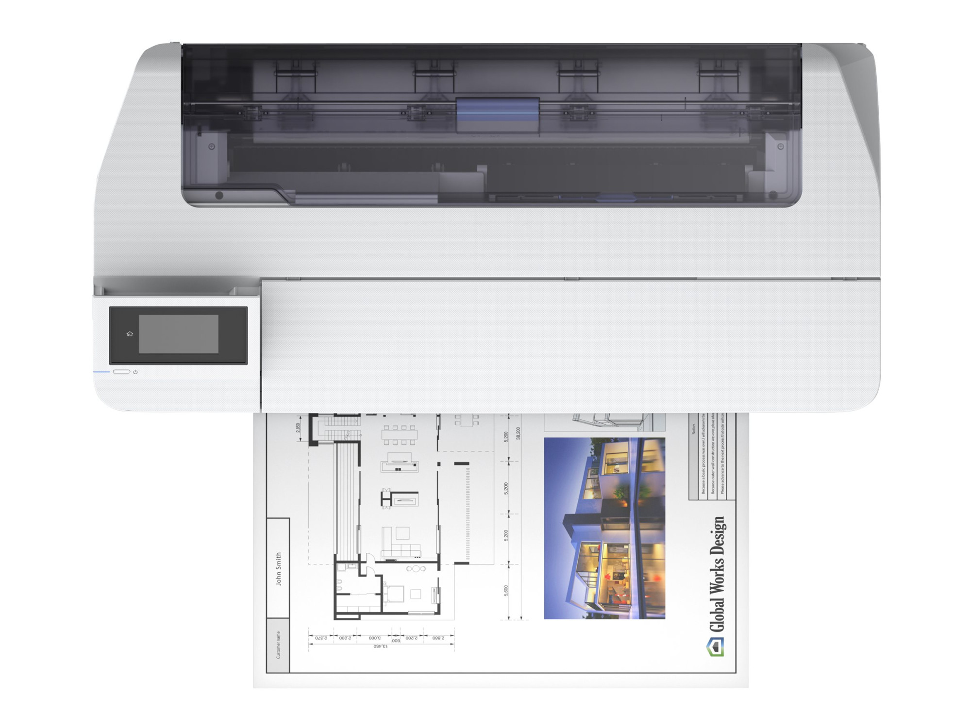 Epson Wireless Printer | SureColor SC-T2100 | Inkjet | Colour | Inkjet Multifunctional Printer | A1 | Wi-Fi | White - Image 12