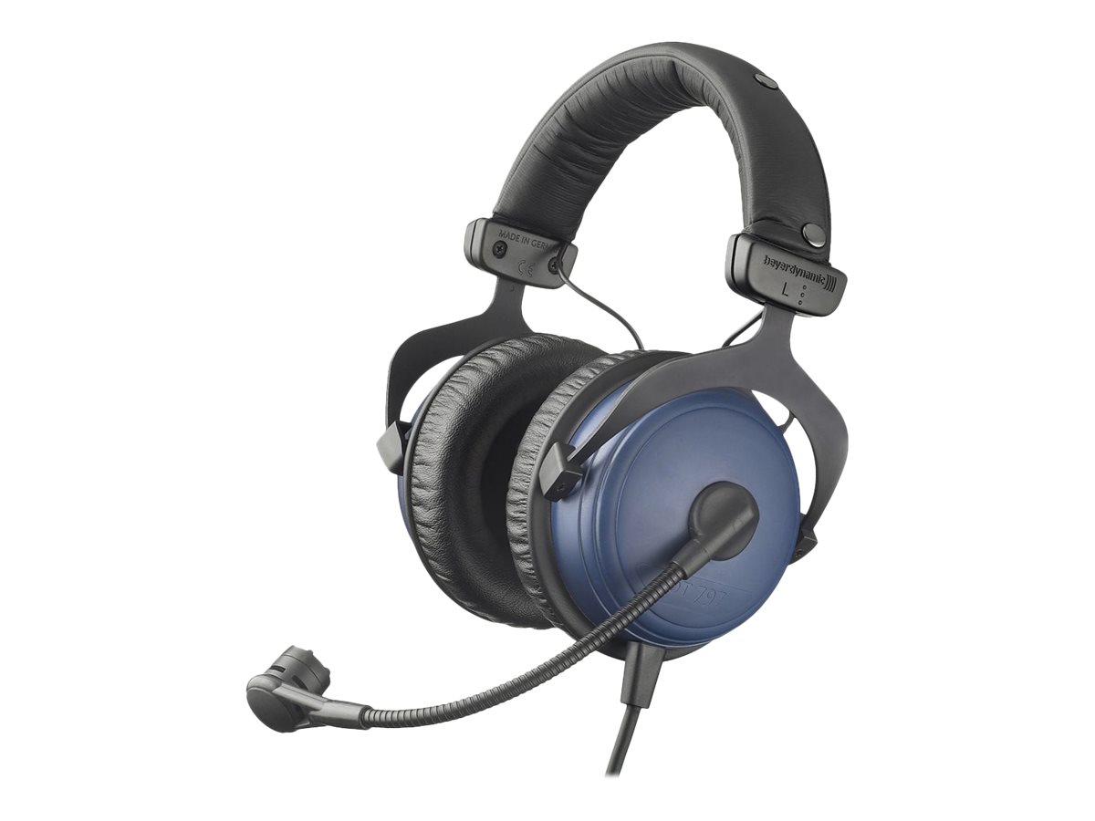 Beyerdynamic | Headset | DT 797 PV | Wired | Over-ear | Microphone | Noise canceling | Black/Blue - Image 2