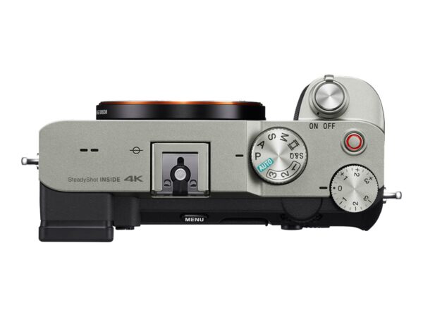 ILCE-7CL Sony Alpha A7C Full-frame Mirrorless Interchangeable Lens Camera with Sony FE 28-60mm F4-5.6 Zoom Lens, Silver | Sony | Full-frame Mirrorless Interchangeable Lens Camera with Sony FE 28-60mm F4-5.6 Zoom Lens | Alpha A7C | Mirrorless Camera body | 24.2 MP | ISO sensitivity (max) 102400 | Display diagonal 3.0 " | Video recording | Wi-Fi | Fast Hybrid AF | Magnification 0.59 x | Viewfinder | CMOS | Silver - Image 6