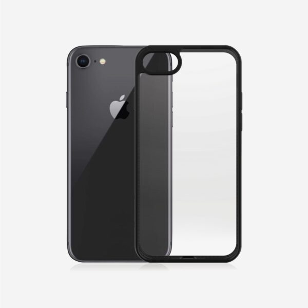 PanzerGlass | Screen Protector | Iphone | Iphone 7/8/se (2020) | Tempered anti-aging glass | Black/Crystal Clear | Clear Screen Protector