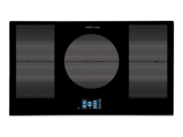 CATA | Hob | IDF 9012 PRO BK | Induction | Number of burners/cooking zones 5 | Touch | Timer | Black | Display - Image 2