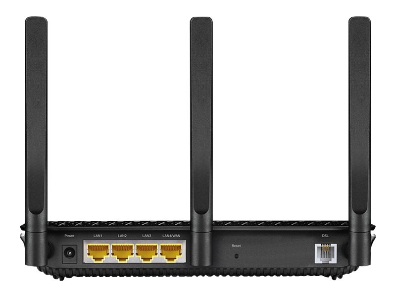 Wireless MU-MIMO VDSL/ADSL Modem Router | Archer VR2100 | 802.11ac | Ethernet LAN (RJ-45) ports 3 | Mesh Support Yes | MU-MiMO Yes | No mobile broadband | 1xUSB - Image 6