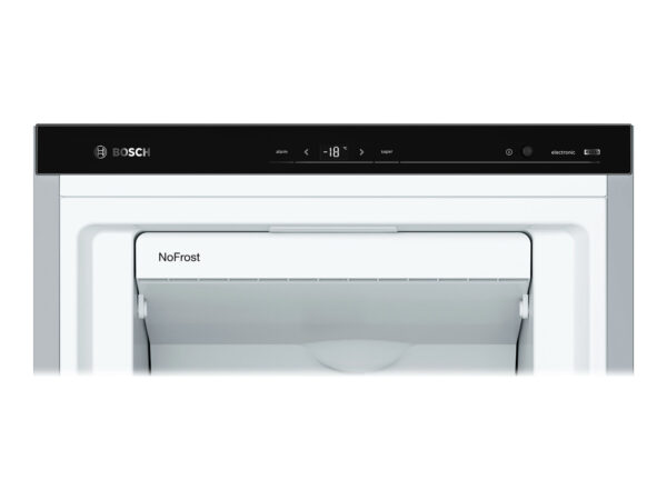 Bosch | Freezer | GSN36AIEP | Energy efficiency class E | Upright | Free standing | Height 186 cm | Total net capacity 242 L | No Frost system | Display | Stainless steel - Image 5