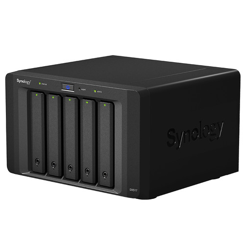 Synology | Tower NAS Expansion Unit | DX517 | up to 5 HDD/SSD Hot-Swap (drives not included) | Internal AC 100-240V Universal, 50/60 Hz - Image 4