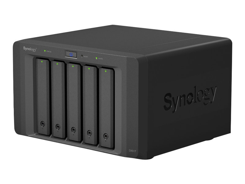 Synology | Tower NAS Expansion Unit | DX517 | up to 5 HDD/SSD Hot-Swap (drives not included) | Internal AC 100-240V Universal, 50/60 Hz - Image 8