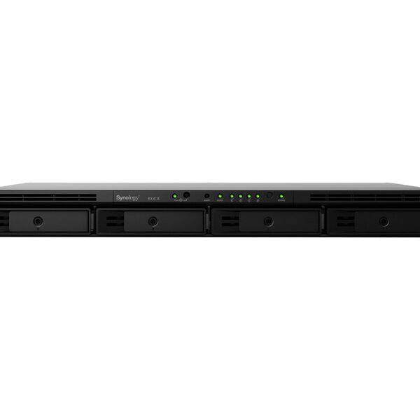 Synology | Expansion Unit | RX418 | Up to 4 HDD/SSD Hot-Swap