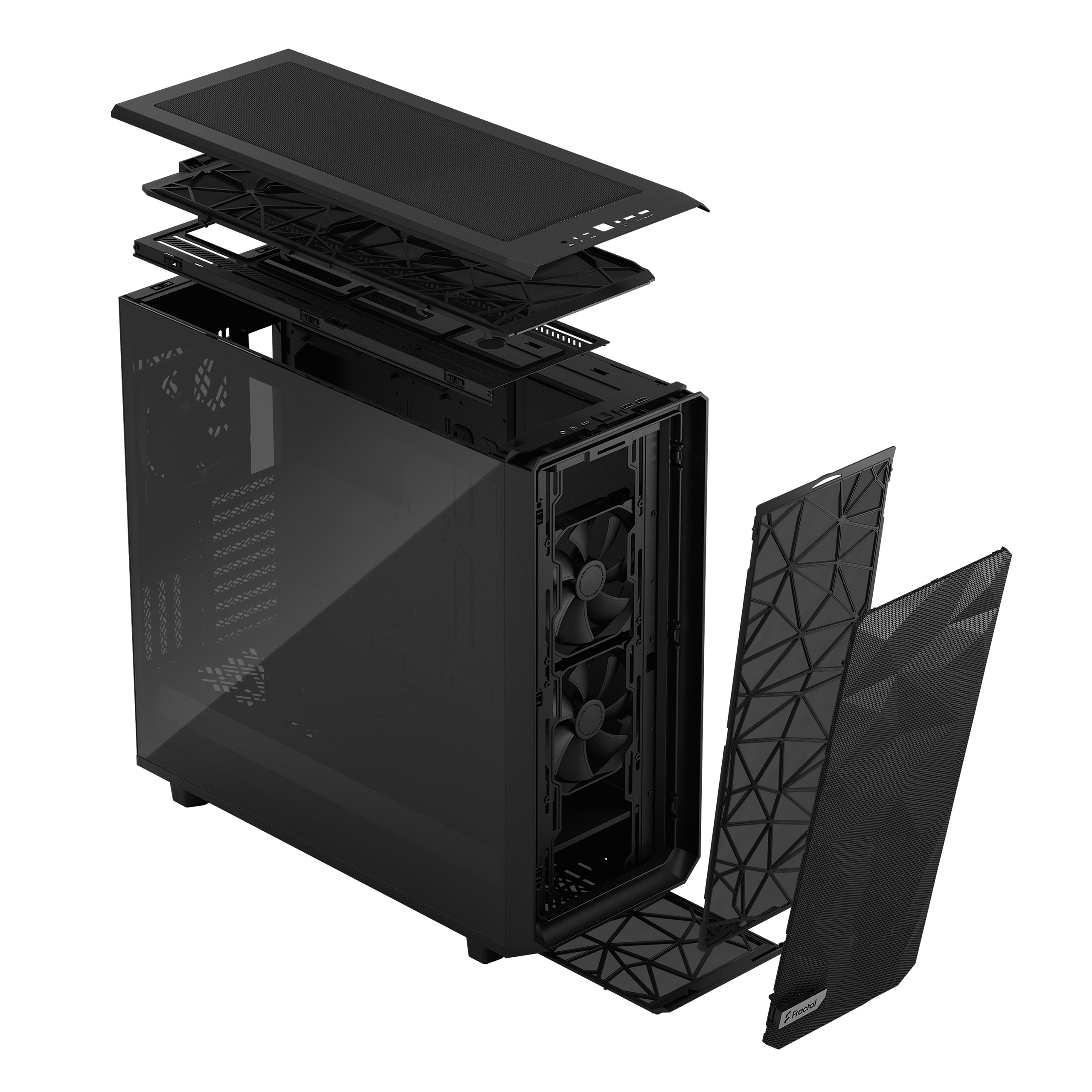 Fractal Design | Meshify 2 XL Light Tempered Glass | Black | ATX - Image 16