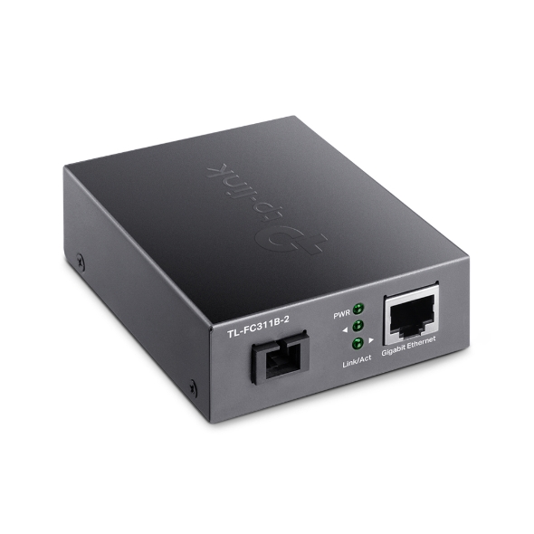 TP-LINK | Gigabit Single-Mode WDM Media Converter | TL-FC311B-2 | Gigabit SC Fiber Port | 10/100/1000 Mbps RJ45 Port (Auto MDI/MDIX) - Image 7