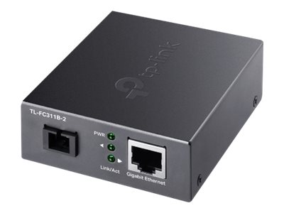 TP-LINK | Gigabit Single-Mode WDM Media Converter | TL-FC311B-2 | Gigabit SC Fiber Port | 10/100/1000 Mbps RJ45 Port (Auto MDI/MDIX) - Image 4