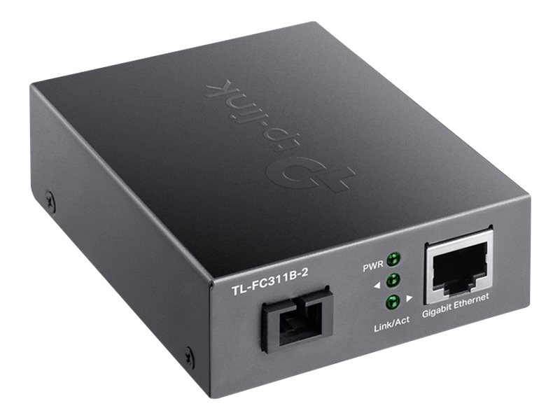 TP-LINK | Gigabit Single-Mode WDM Media Converter | TL-FC311B-2 | Gigabit SC Fiber Port | 10/100/1000 Mbps RJ45 Port (Auto MDI/MDIX) - Image 6