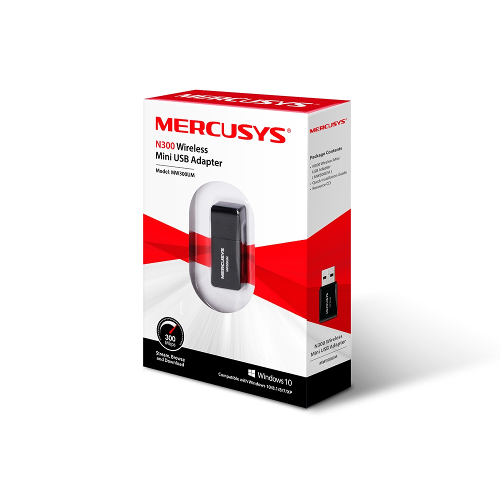 Mercusys | Wireless Mini USB Adapter | MW300UM - Image 5