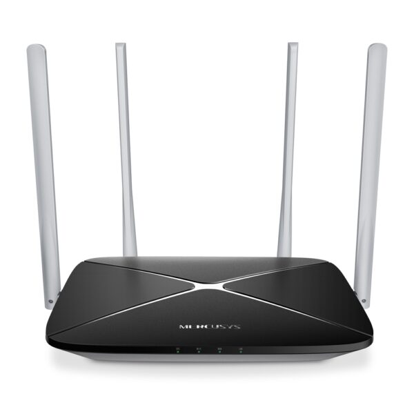 AC1200 Dual Band Wireless Router | AC12 | 802.11ac | 300+867 Mbit/s | 10/100 Mbit/s | Ethernet LAN (RJ-45) ports 3 | Mesh Support No | MU-MiMO No | No mobile broadband | Antenna type 4xFixed | No