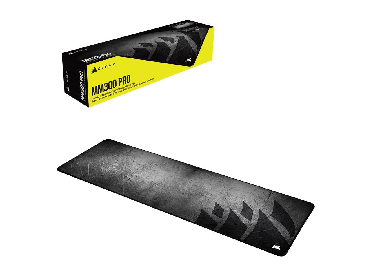 Corsair | Premium Spill-Proof Cloth Gaming Mouse Pad | MM300 PRO | Cloth | Gaming mouse pad | 930 x 300 x 3 mm | Black/Grey | Medium Extended - Image 3