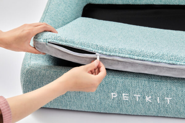 PETKIT | Deep Sleep All Season Pet Bed M | Green - Image 6