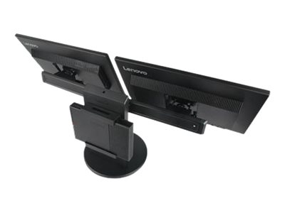 Lenovo | ThinkCentre Tiny In One Dual Monitor Stand | Black - Image 2