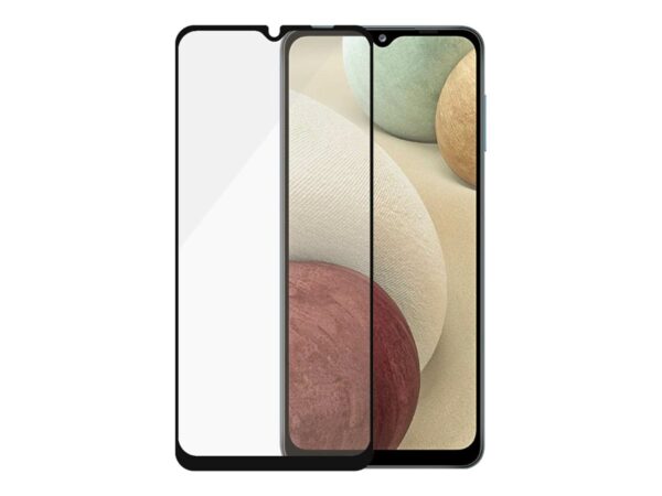 PanzerGlass | Samsung | Galaxy A12 | Tempered glass | Black | Full frame coverage; Rounded edges; Crystal clear; 100% touch preservation | Case Friendly - Image 3