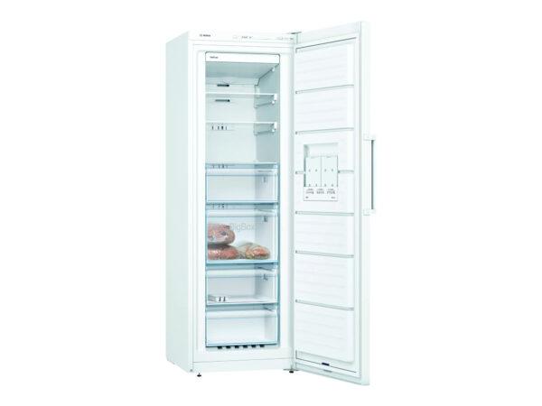 Bosch | Freezer | GSN33VWEP | Energy efficiency class E | Upright | Free standing | Height 176 cm | Total net capacity 225 L | No Frost system | White - Image 3