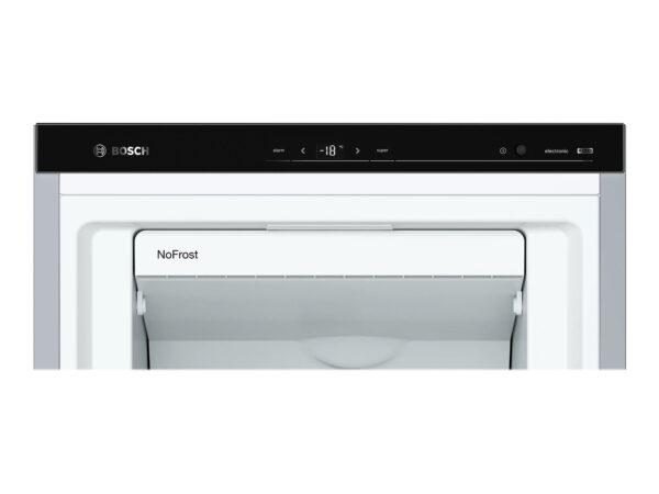 Bosch | Freezer | GSN36AIDP | Energy efficiency class D | Upright | Free standing | Height 186 cm | Total net capacity 242 L | No Frost system | Stainless steel - Image 6
