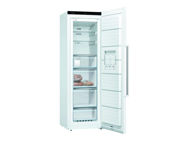 Bosch | Freezer | GSN36AWEP | Energy efficiency class E | Upright | Free standing | Height 186 cm | Total net capacity 242 L | No Frost system | Display | White - Image 4