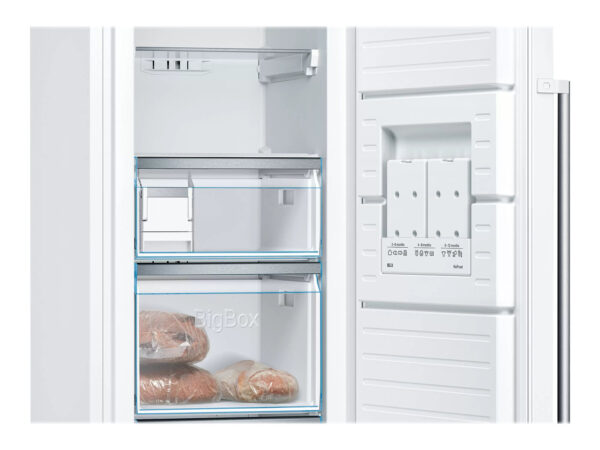 Bosch | Freezer | GSN36AWEP | Energy efficiency class E | Upright | Free standing | Height 186 cm | Total net capacity 242 L | No Frost system | Display | White - Image 6