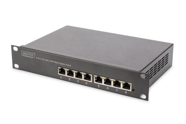 Digitus | Network Set - 254 mm (10") - 9U, 312 x 300 mm | DN-10-SET-2 | Grey - Image 9