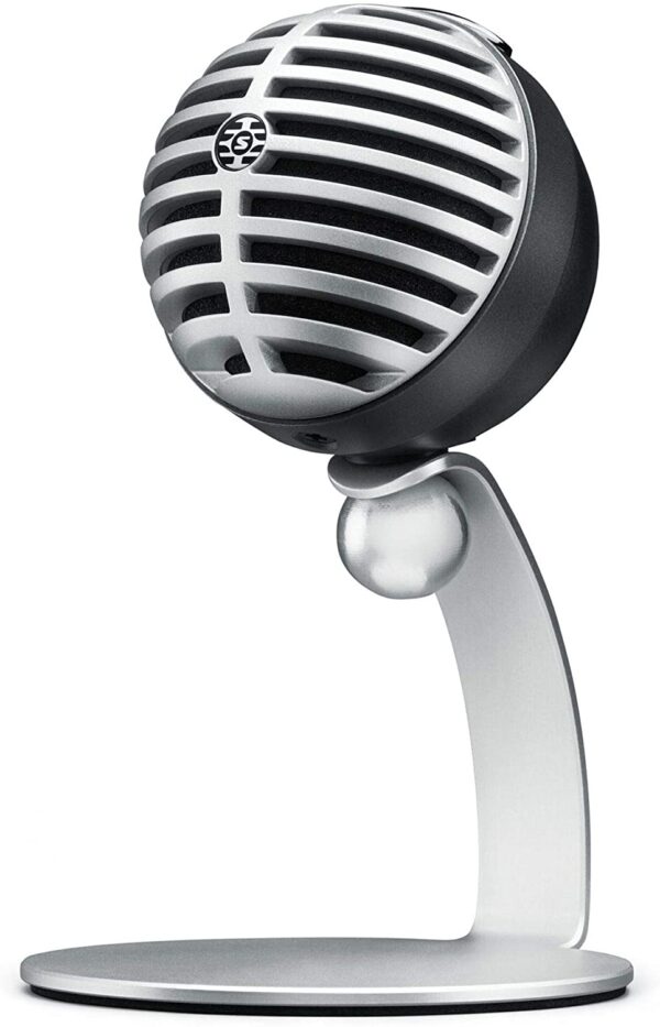 Shure MV5 Digital Condenser Microphone, Grey | Shure | Digital Condenser Microphone | MV5-DIG | Grey | Lightning, USB