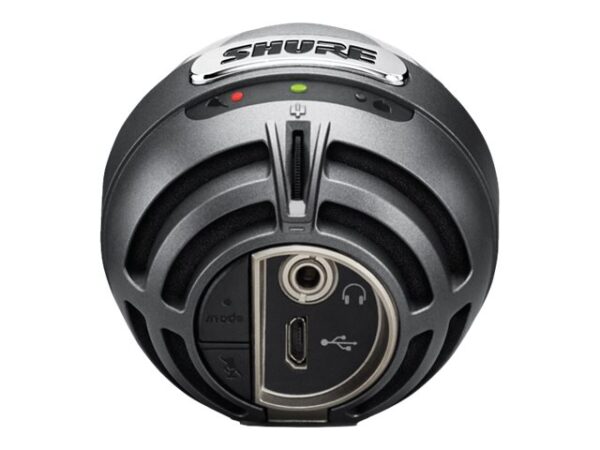 Shure MV5 Digital Condenser Microphone, Grey | Shure | Digital Condenser Microphone | MV5-DIG | Grey | Lightning, USB - Image 6