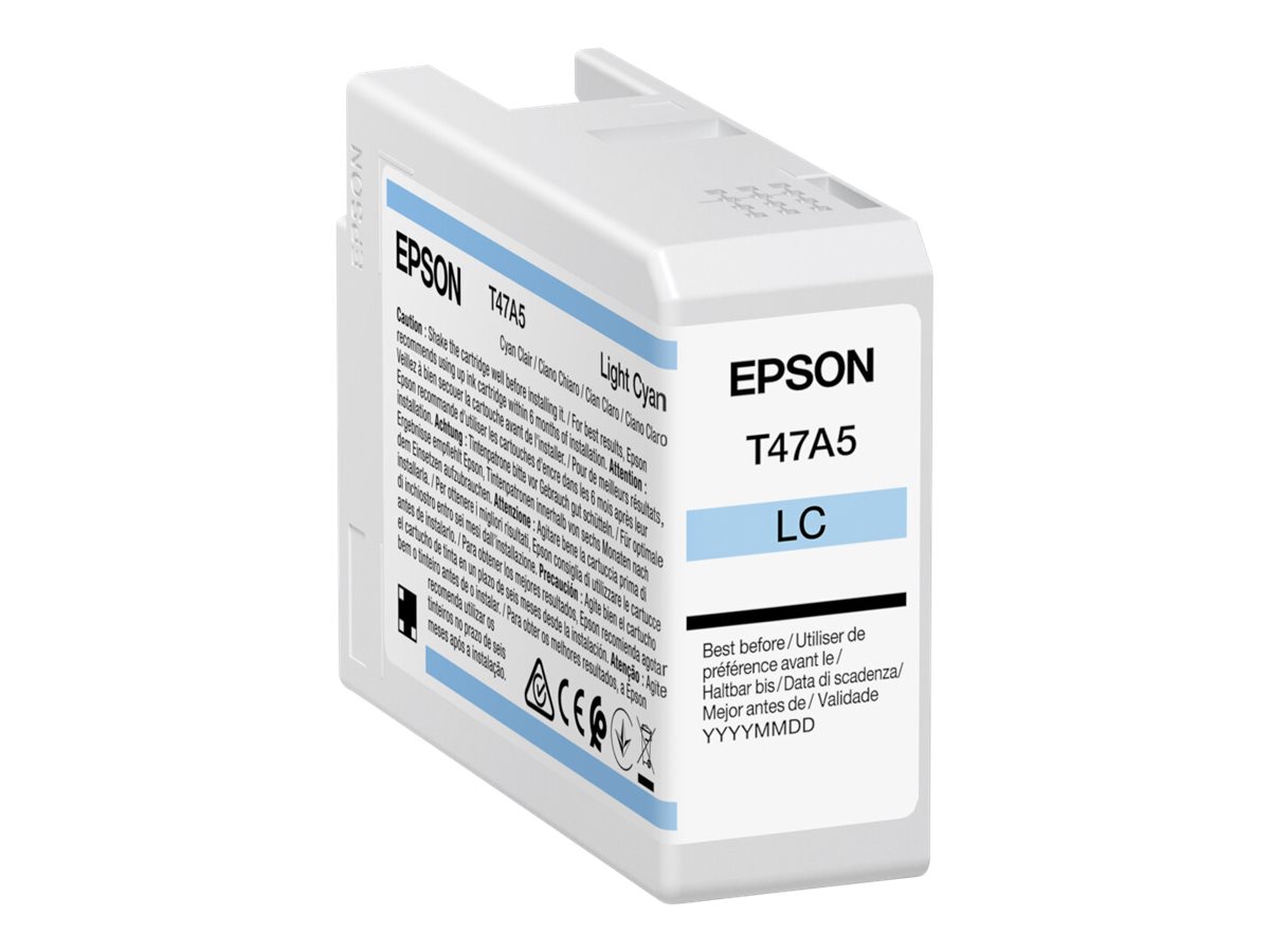 Epson UltraChrome Pro 10 ink | T47A5 | Ink cartrige | Cyan - Image 2