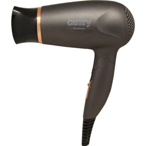 Camry | Hair Dryer | CR 2261 | 1400 W | Number of temperature settings 2 | Metallic Grey/Gold