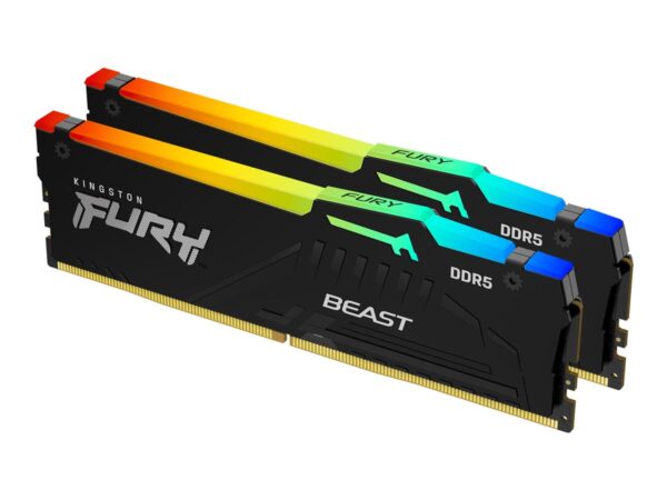 Kingston Fury Beast | 32 Kit (16GBx2) GB | DDR5 | 6000 MHz | PC/server | Registered No | ECC No - Image 2
