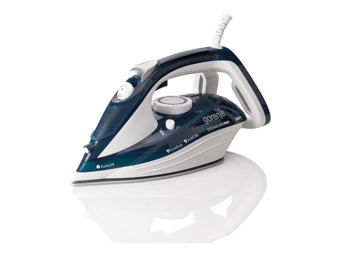 Gorenje | Steam Iron | SIH2800TQC | Steam Iron | 2800 W | Water tank capacity 350 ml | Continuous steam 35 g/min | Steam boost performance 100 g/min | Turquoise/White - Image 11