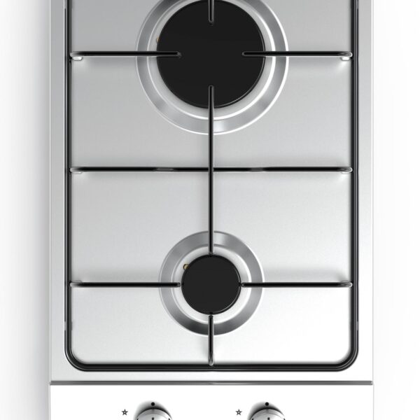 CATA | Hob | GI 3002 X | Gas | Number of burners/cooking zones 2 | Rotary knobs | Stainless steel