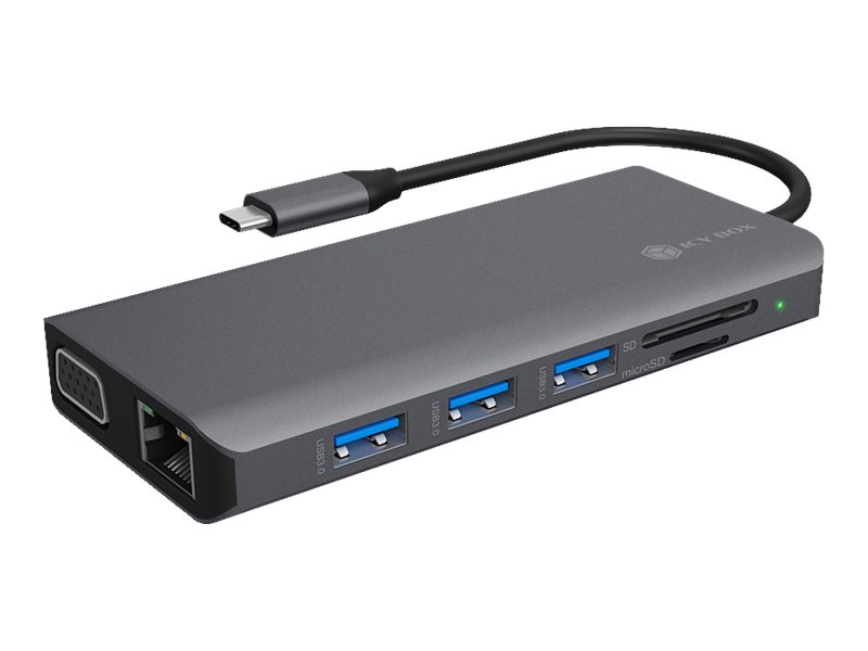 Raidsonic | USB Type-C Notebook DockingStation | IB-DK4070-CPD | Docking station - Image 3