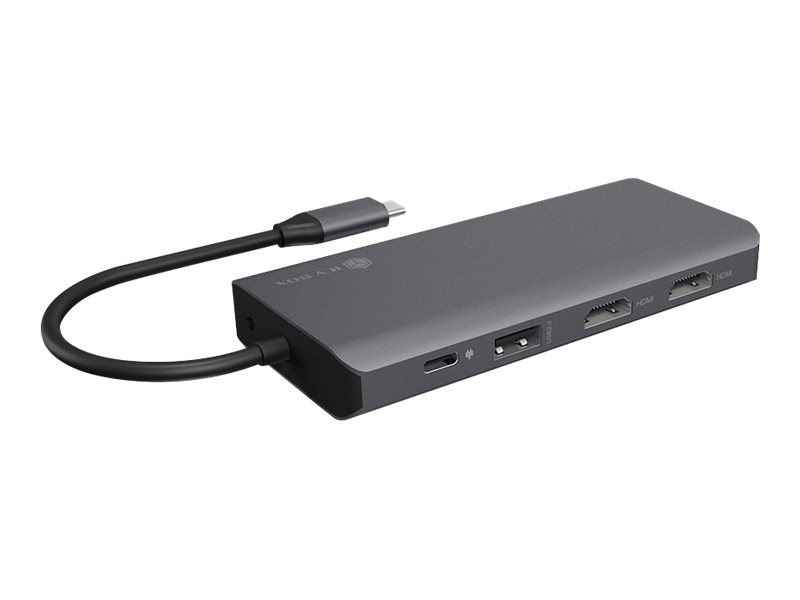 Raidsonic | USB Type-C Notebook DockingStation | IB-DK4070-CPD | Docking station - Image 7