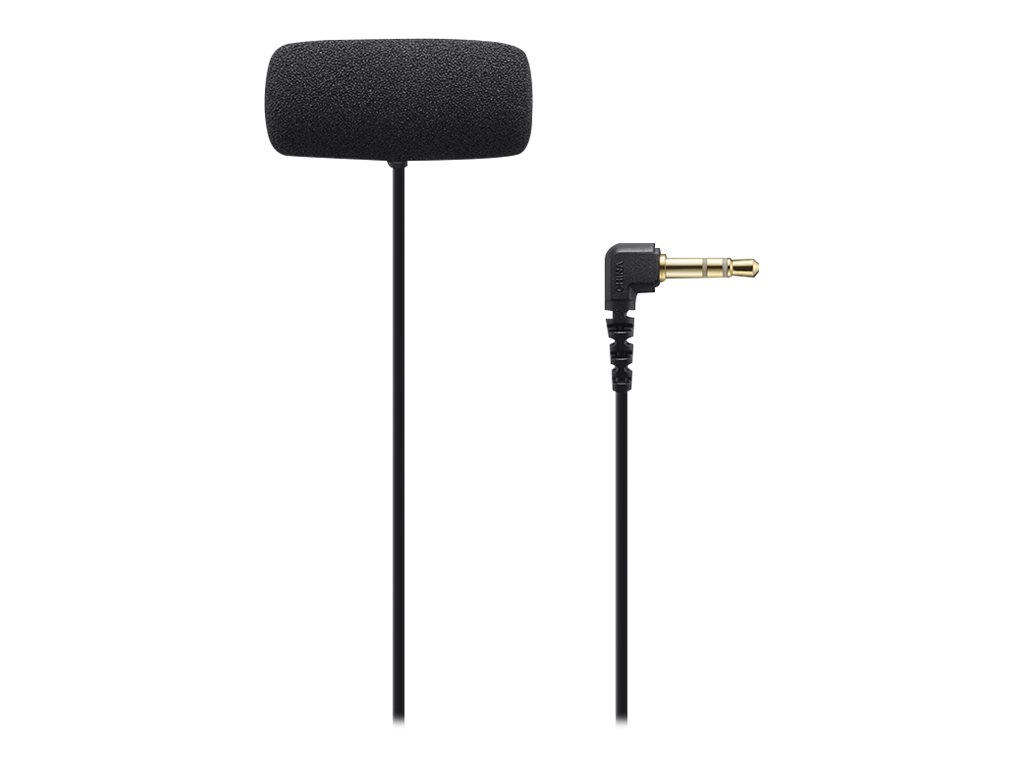 Sony | Compact Stereo Lavalier Microphone | ECM-LV1 | The ECM-LV1 is equipped with miniature omnidirectional mic capsules that capture clear, high-quality sound from any direction; Compact and inconspicuous, it can be connected to various devices via 0.14 " stereo mini-jack and used in a wide range of situations - Image 4